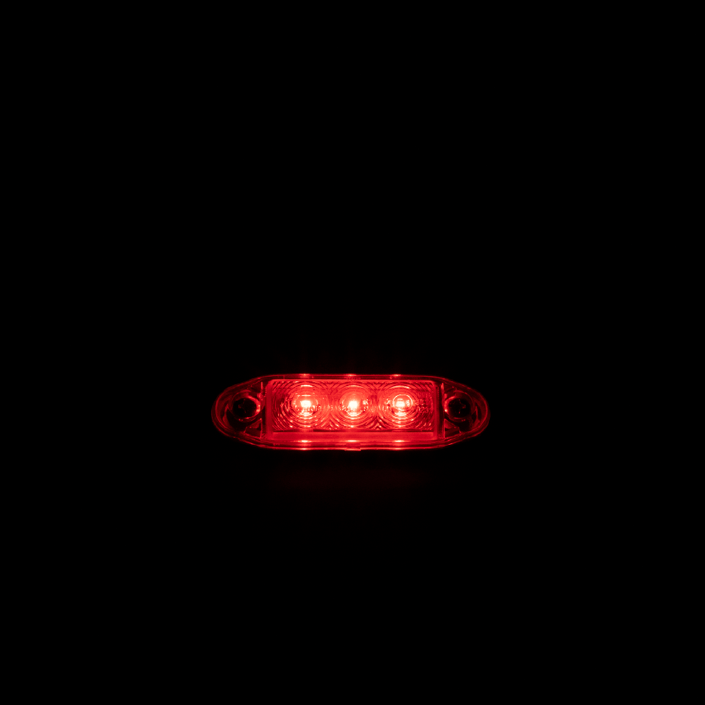 Metec position light red 24V