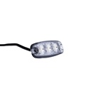 Flasher 3 LED - Clear Glass - Amber LED