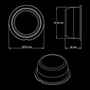 Viking Super Dark led-unit White