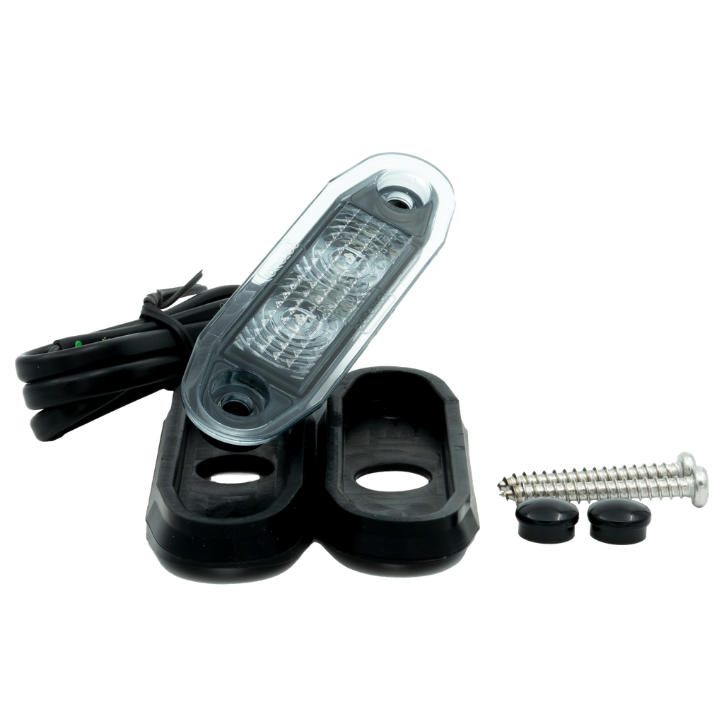 Boreman Easy-Fit LED Position Light - Amber (smoke lens)