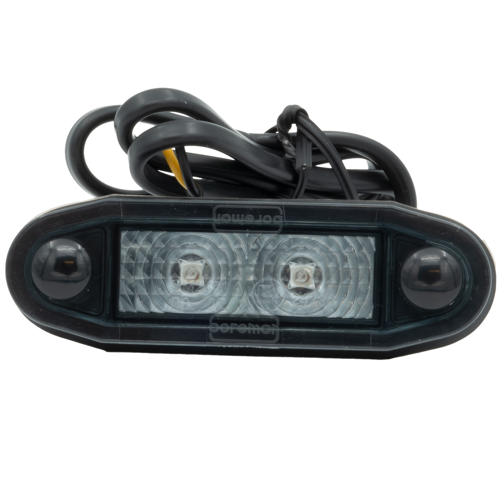 Boreman Easy-Fit LED Position Light - White (smoke lens)