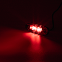 Boreman Easy-Fit LED Position Light - Red (smoke lens)