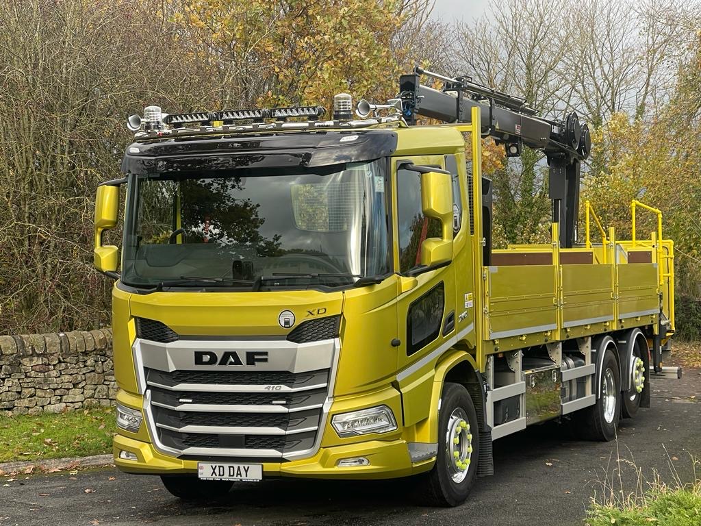 Aluminum HiBar for DAF NGD XF & XG Low Roof Day / Sleeper Cabs
