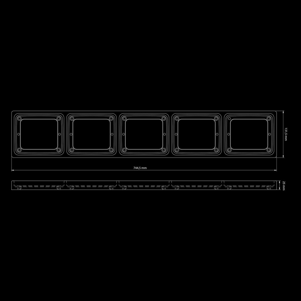IZELED Frame 5 x Square