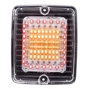 IZELED 3-Chamber Taillight with Clear Lens