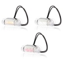 3-LED Surface-Mounted Position Light 12-24V - Red