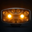 Dark Knight Insane Driving Light white LED Position Light