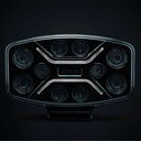 Dark Knight Insane Driving Light white LED Position Light