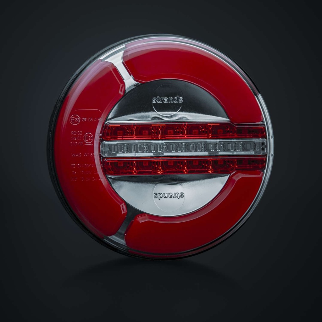 Freedom 3-Function LED Taillight Round