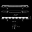 Nuuk D-Line LED Bar 20"