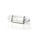 3-LED Ultra Slim Position Light 9-36V - White