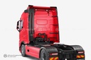 Stainless Steel Light Strips for Side Spoilers Volvo FH4B & Aero | Black