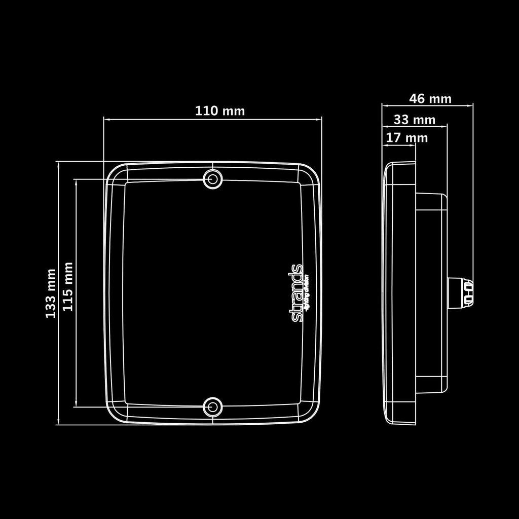 FOR9T ILLUSION 3-Chamber Taillight