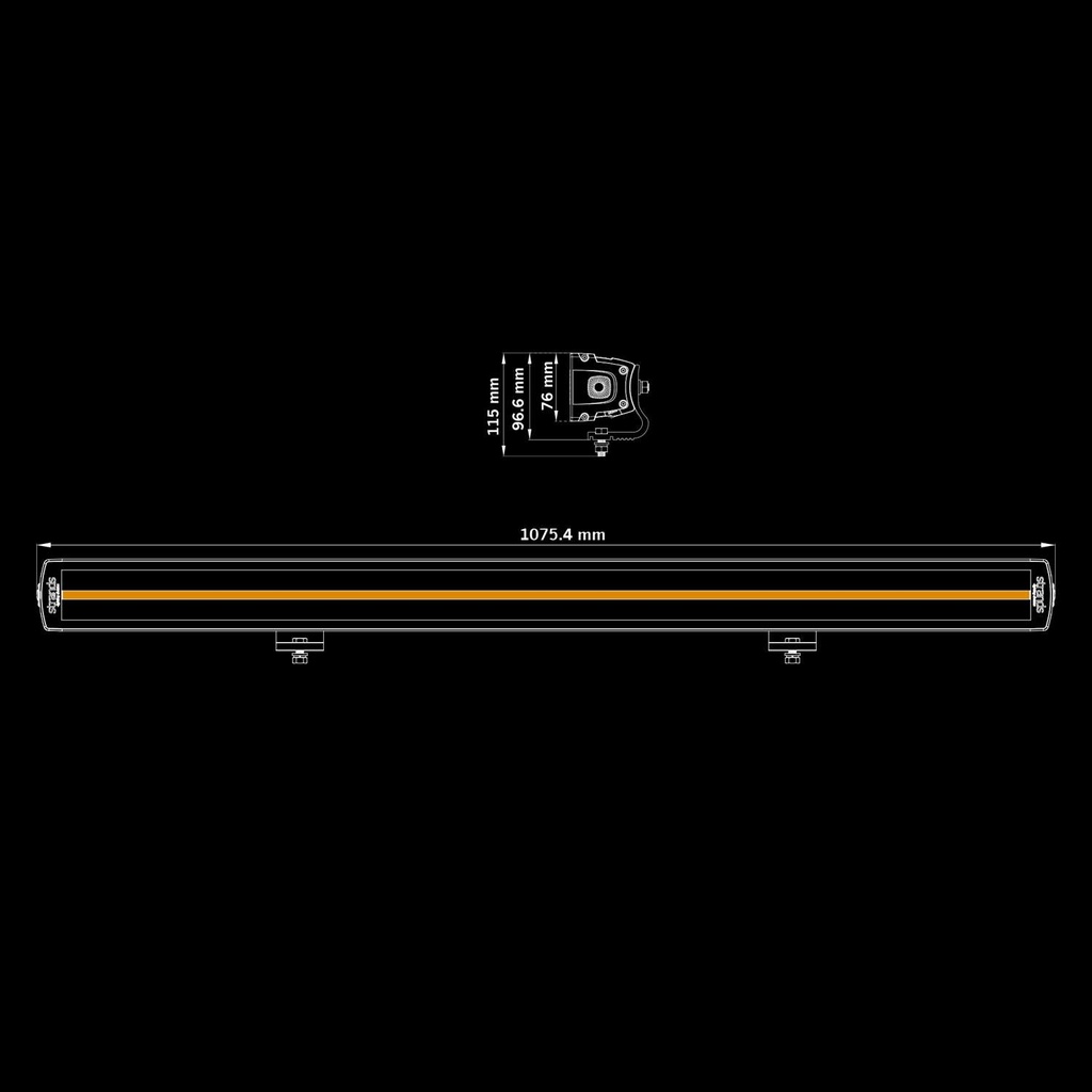Siberia XPA Double Row LED Bar 42"