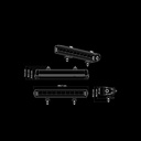 Siberia XPA Single Row LED Bar 12"