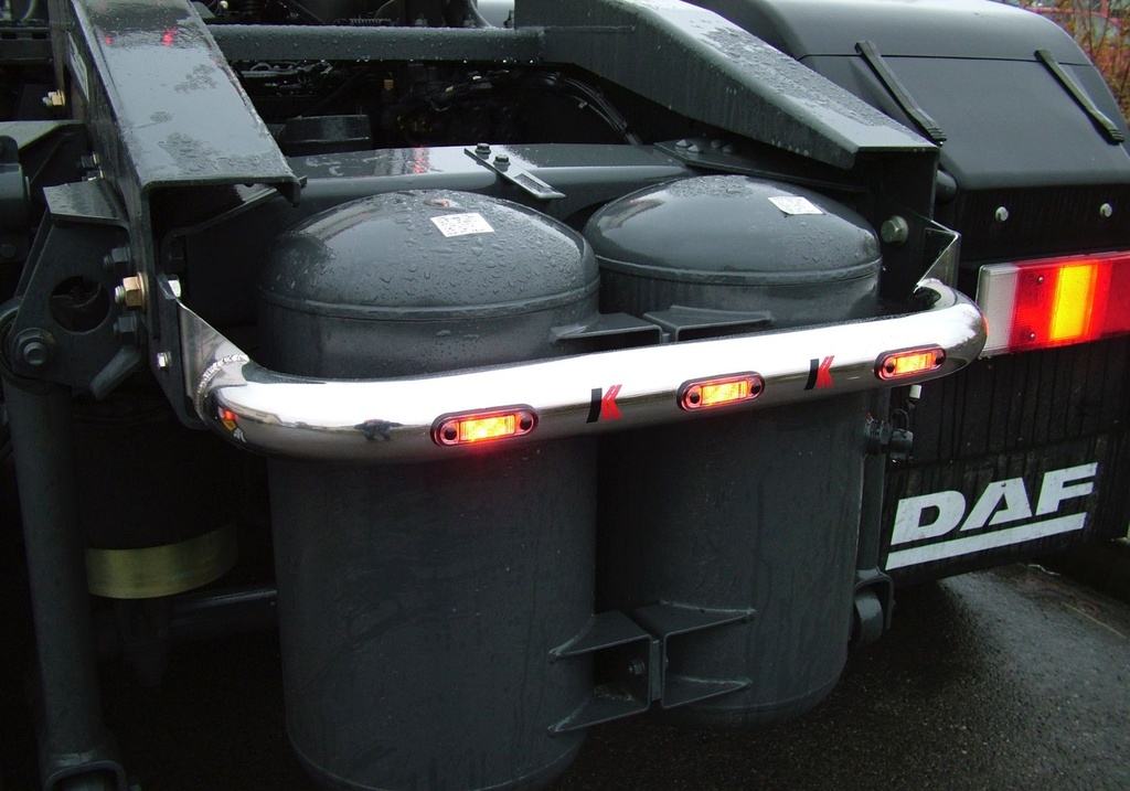 Stainless Steel ChassisBar for 6x2 Midlift DAF XF105 & NGD 2021+