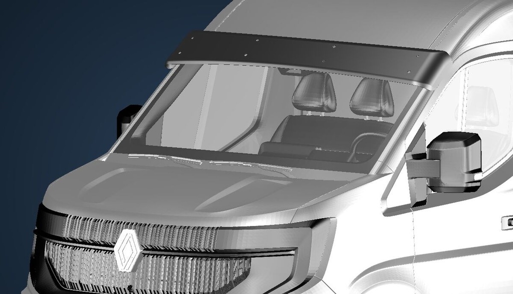 Sunvisor for Renault Master & Nissan Interstar 2024+