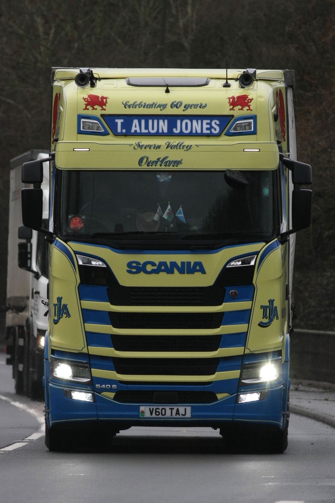 XL Sunvisor "FLAT" for Scania NextGen 2017+ | Height 30cm