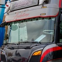 XL Sunvisor 'ODIN' for Scania NextGen 2017+ | 2 Lightholes | Height 35cm