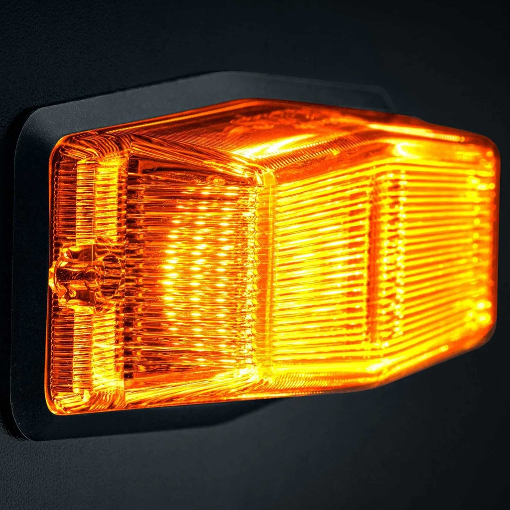 IZE LED Amber Double Burner | Amber Lens