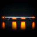 Cruise Light C-rack - KIA PV5 - 3 Racks / 4 Endcaps / 4 Warning Lights