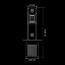 Big Energy LED Conversion Kit H4 12-24V Low Beam