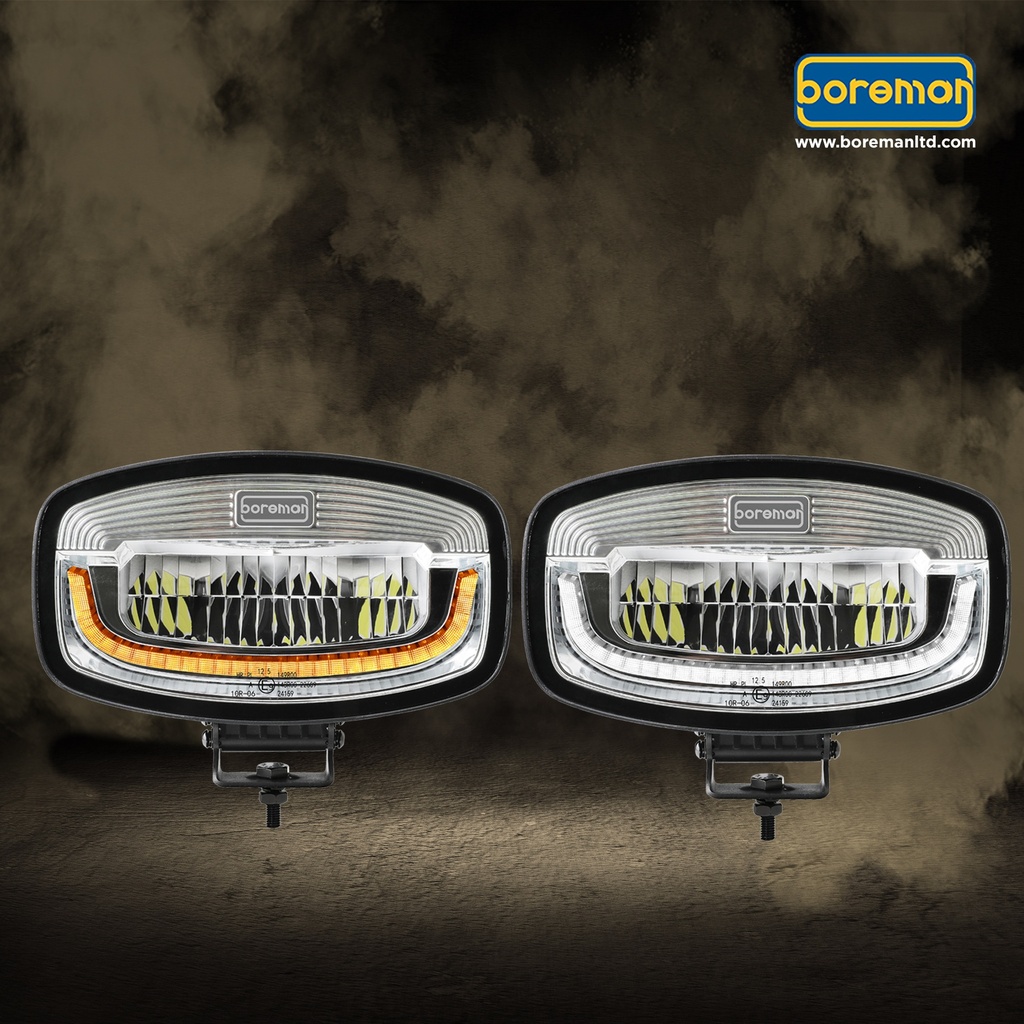 Boreman FULL LED Phantom "S" Oval Driving Light