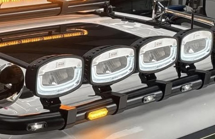 Boreman FULL LED Phantom "S" Oval Driving Light
