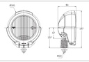 Driving Light SIM - St. Steel