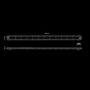 Cruise Light LED Warning Light Roof Bar - 2000mm