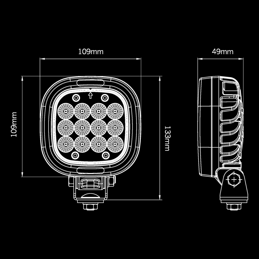 President LED work light 18W