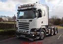 LoBar Aluminum Scania R Serie TYPE 2 Hoge Bumper - 5 White & 2 Amber LED