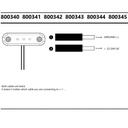Slim position light white 12 LED's