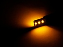 T10 SET(2) Dual Color - W5W 6x LED - 24V (Amber/Xenon White)