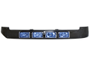 Plexi voor Zonneklep Mercedes Actros Big/Giga Space | 4 Lampgaten voor Hella 220FF