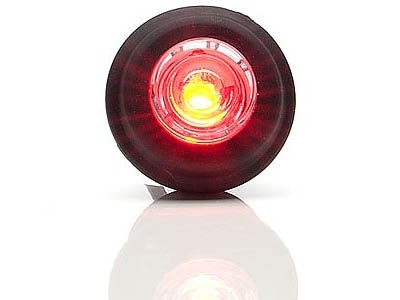 LED Positielicht / Achterlicht Ø29mm | Rood