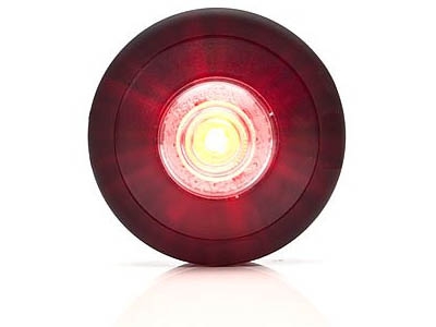 LED Positielicht / Achterlicht Ø60mm | Rood