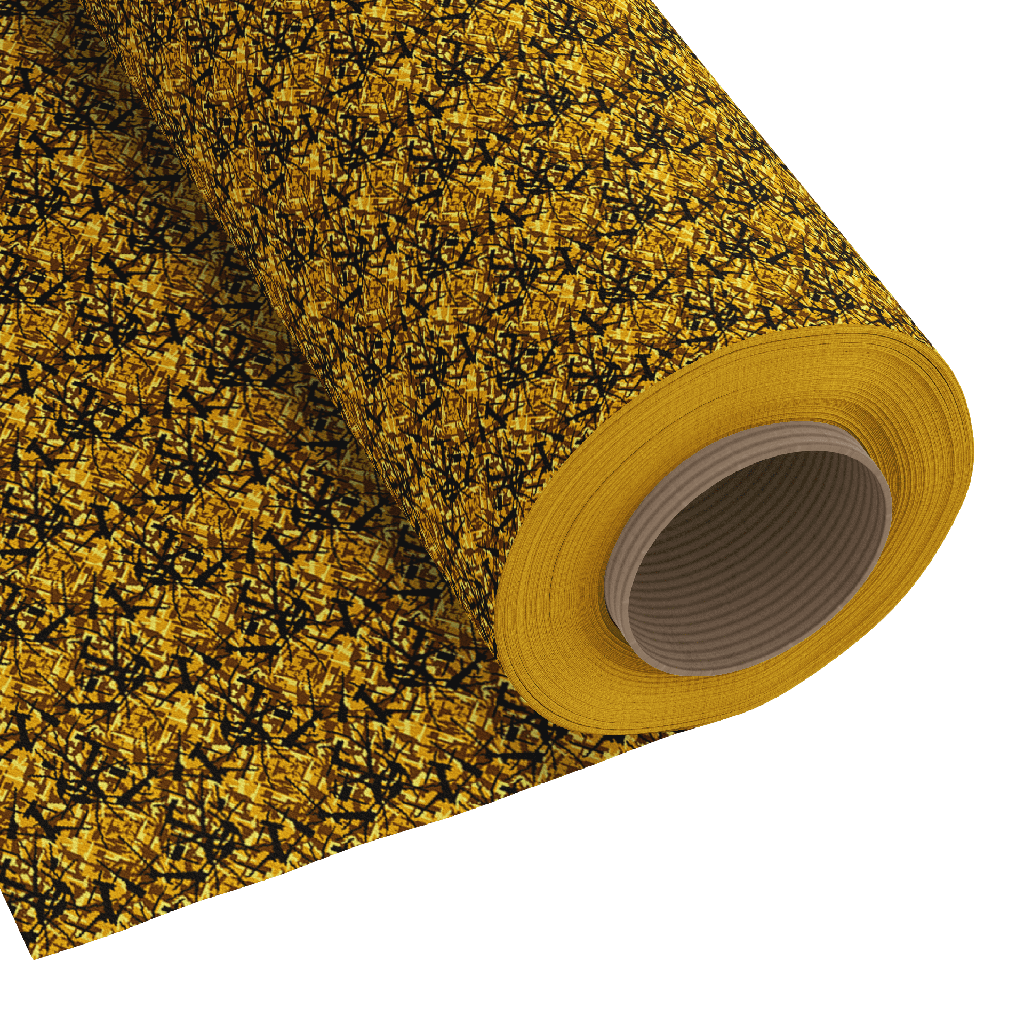 Danish Fabric (Sold per meter) Yellow