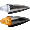 Torpedo LED Toplamp Chroom | Dual Color