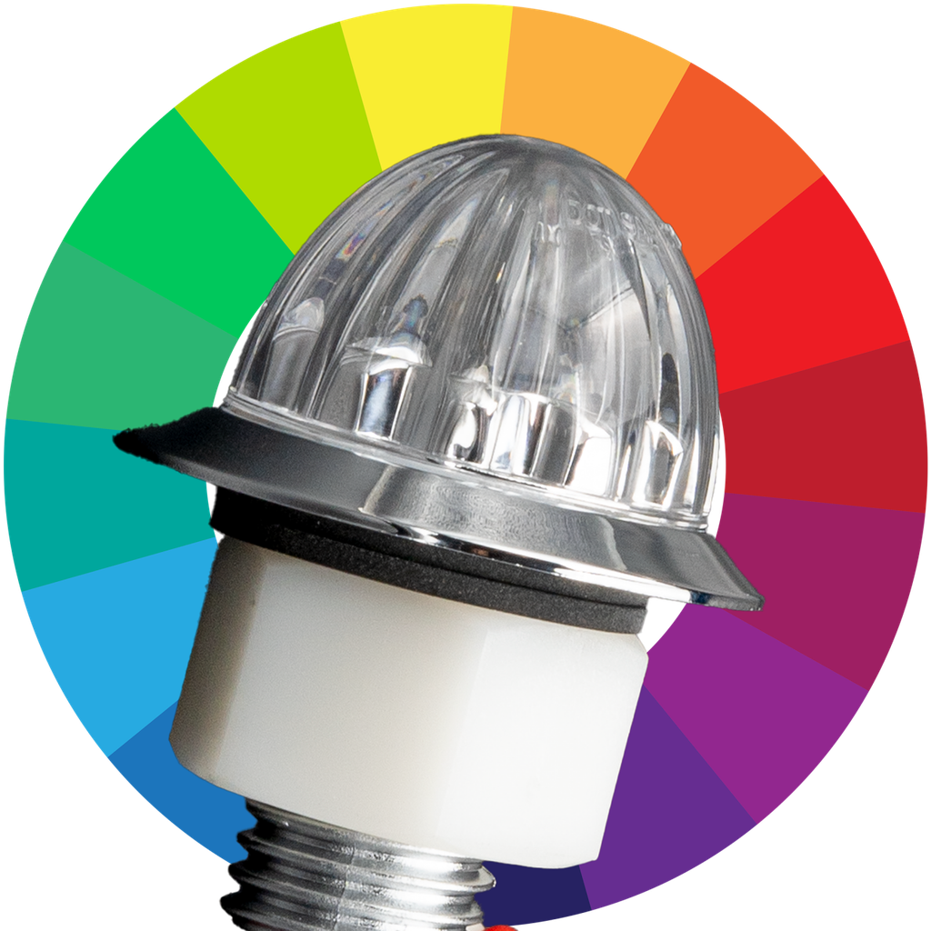 Nedking LED Mini Watermelon Light - RGB met Transparante Lens