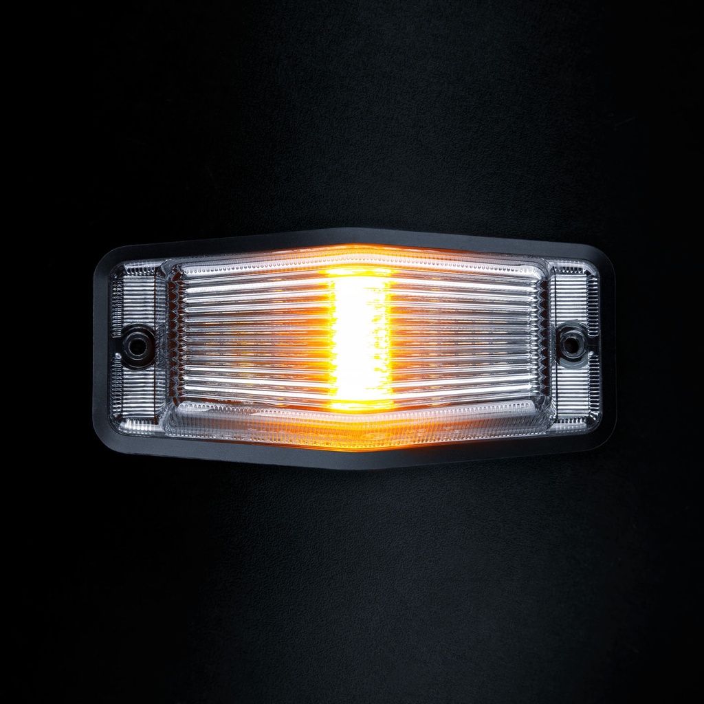 IZE LED Silver Arrow Double Burner | Clear Lens