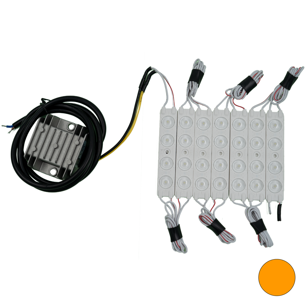 LED-Paneel voor IllumiLed Lichtbak 125cm | Oranje LEDs