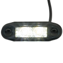 Boreman Easy-Fit LED Positielicht | Wit met Smoke Lens
