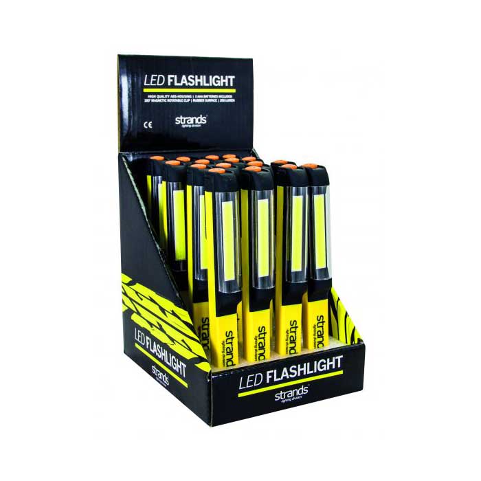 LED Flashlight 200 Lumen | 16 Piece Set