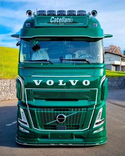 Zonneklep voor Volvo FH Aero | Type 1