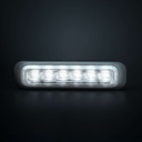Dark Knight LED Flitser 6 LED  Wit - Donkere Lens