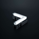 Freedom Dark Line Positielicht Wit | Hoeklicht