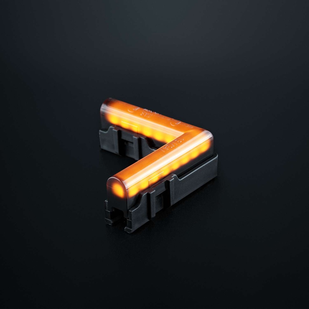 Freedom Dark Line Positielicht Oranje | Hoeklicht