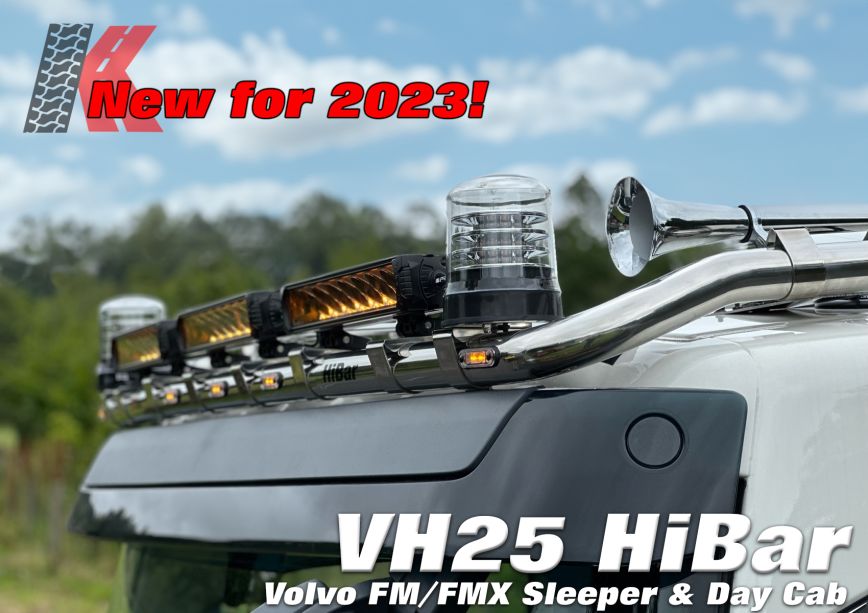 RVS HiBar voor Volvo FH4/4B, FM4B & FMX III Lage Cabine | Drop Down