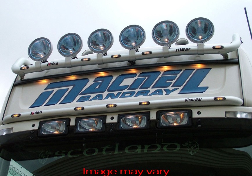 Aluminium HiBar voor Scania 4 & R-Serie Topline | Drop-Down